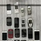 للبيع جوالات قديمه ونظيفه ناقص شوحن فقط