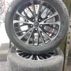 جنوط كامري 2021 مقاس 18 مستخدم نضيف مع كفرات