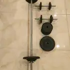 مجموعة حديد اوزان مختلفة