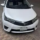 كورلا تويوتا 2015 لون أبيض