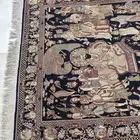 سجادة يدوي تحفة فنية قصة سليمان والهدهد والجن