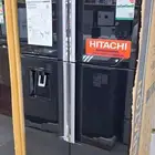 عرض نار ثلاجات هيتاشي دولابي بابين و4ابواب استوك جديد مخفض