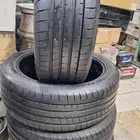 طقم كفرات جودير مستخدم نظيف 245 45 20.