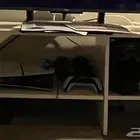 طاولة تلفزيون ابيض