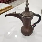 دلة نحاسية قديمة للعزبة حجم صغير