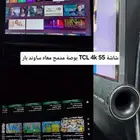 شاشة 55 بوصة 4k سمارت ذكية معاها ساوند بار