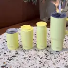 مق عنوان القهوة اصفر وردي أخضر ازرق