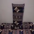 3 وسائد ظهر ومده أرضية