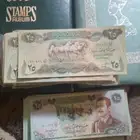 يوجد طوابع بريدية قديمة ودينار عراقى انسر سريال ابوالخيول