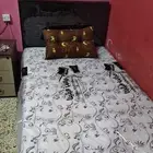 سرير جديد بدون المرتبه للتواصل