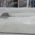 كنب جديد ثلاثه نفر قماش شانيل مع الخداديات سته حبه