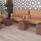 كنب جلد  كنب شكل مودرن كنب مكتبي طقم 5 نفر 7 نفر 10 نفر