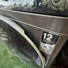 مغسلة ملابس دايو 15 كيلو   لم تستخدم   عارضها بنص سعرها