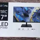 شاشة 2k بوصة 27 للبيع ب450 بكرتونها جديدة لم يتم فتحها 180Hz