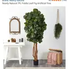 شجرة صناعيه لكن اغصانها طبيعيه