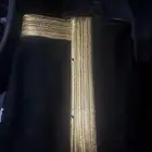 بشت ملكي فرنسي لون اسود مقاس 28