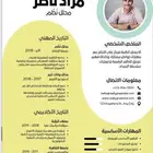 تصميم سيرة ذاتية احترافية