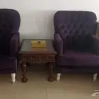 زوج كنب ارجواني للبيع