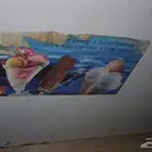 ثلاجه و فيريز و طبليه بلاستيك