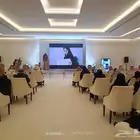 تجهيز معارض شاشات استيج مسرح كراسي صوتيات بوفيه