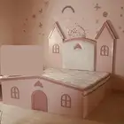 سرير اطفال نفرين كبير بالمرتبة