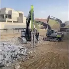 بوكلينات للايجار وشغل بالمتر