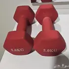 Hexa Neoprene New Dumbells set each 5 kgs
