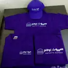 تطريز وطباعه تيشرتات الزي الموحد 35 ريال اقل كميه 12