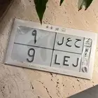 لوحة رقم 9 حروف رسمتها جميلة ومرتبه