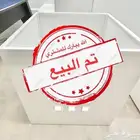 صناديق ايكيا ابيض نظيفة جدا عدد 4