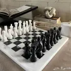 شطرنج رخام طبيعي متوفر بعده مقاسات