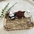 كروشيه الدبب الثلاثة - ميداليات - توزيعات