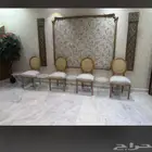 . تأجير مستلزمات حفلات طاولات كراسي ديكور كامل