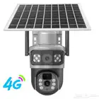 كاميرا تعمل على الطاقة الشمسية ثلاث عدسات 4G