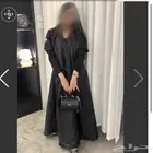 عبايه جديده القماش واقف يحليي مقاس 56 ب 250 ريال