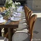 تنسيق طاولات الطعام