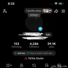 حساب تيك توك