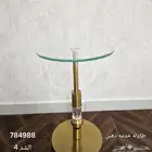 طاولت خدمه اكرلك وستيل خشب