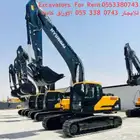 بوكلين للإيجار بوكلينات Excavators. For Rent.