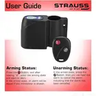 ستراوس قفل امان لاسلكي للدراجة