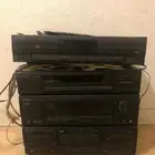سماعة مسجل استريو قديم