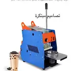 جهاز تغليف كاسات بلاستيك والمشروبات الكافيهات