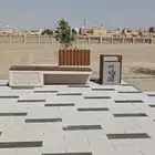 منتجات خرسانية كراسي حدائق احواض زراعية