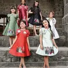 فساتين بناتي بتصميم وطني انيق