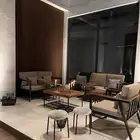 جلسات خارجية فاخرة حديد وخشب