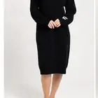 فستان دكني اسود