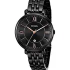 ساعة يد فوسيل جاكلين بمينا اسود