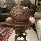 مبخر نحاس أحمر انتيك قديم نوادر تراثيات اثري نقش إسلامي