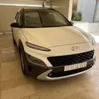 هونداي كونا 2022 أبيض سقف أسود