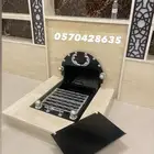 مشبات خشب مشبات رخام مكس مع اناره مشبات حديثه مشب